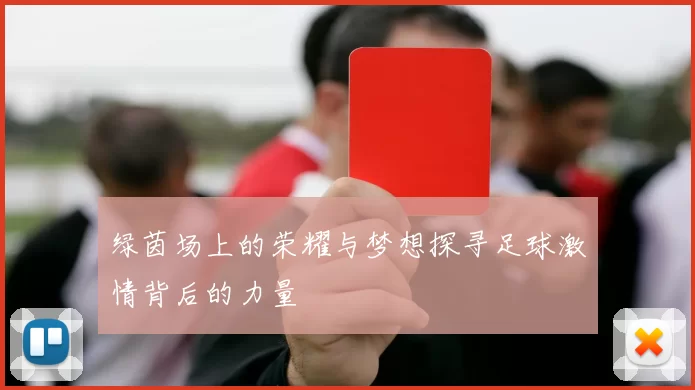 绿茵场上的荣耀与梦想探寻足球激情背后的力量